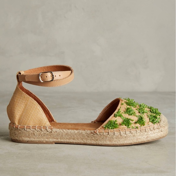 Anthropologie Shoes - Anthropologie Raffia Espadrille Flats by Maypol